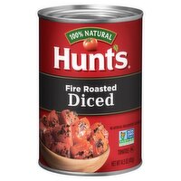 Hunts Fire Roasted Diced Tomatoes, 14.5 oz