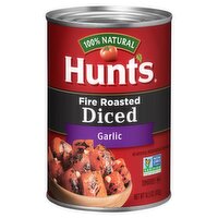 Hunt's Fire Roasted Diced Garlic Tomatoes, 14.5 oz