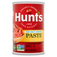 Hunt's No Salt Added Tomato Paste, 6 oz