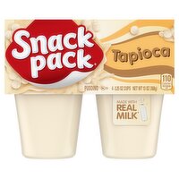 Snack Pack Tapioca Pudding, 3.25 oz, 4 count, 13 Ounce