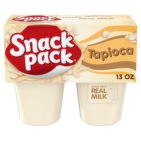 Snack Pack Tapioca Pudding, 3.25 oz, 4 count
