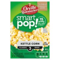 Orville Redenbacher's Smart Pop! Kettle Corn Microwave Popcorn, 2.69 oz, 3 count, 8.07 Ounce