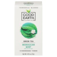 Good Earth Moroccan Mint Green Teabags, 15 count, 0.95 oz