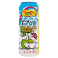 Jamaican Choice Coconut Water with Pulp, 16.9 fl oz