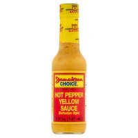 Jamaican Choice (Barbadian Style) Hot Pepper Yellow Sauce, 5 fl oz