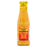 Jamaican Choice (Barbadian Style) Hot Pepper Yellow Sauce, 11.5 fl oz, 11.5 Fluid ounce