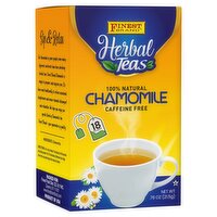 Finest Brand 100% Natural Chamomile Herbal Tea, 18 count, .76 oz