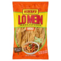 Finest Brand Broad Lo Mein Noodles, 12 oz