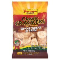 Jamaican Choice Whole Wheat & Bran Classic Crackers, 10.6 oz, 10.6 Ounce