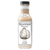 Briannas Home Style Asiago Caesar Dressing, 12 fl oz