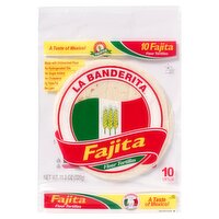 La Banderita Fajita Flour Tortillas, 10 count, 11.3 oz