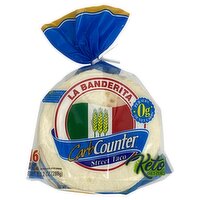 La Banderita Carb Counter Street Taco Flour Tortillas, 16 count, 10.2 oz, 10.2 Ounce