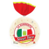 La Banderita Street Taco Thin Flour Tortillas, 16 count, 10.1 oz, 10.1 Ounce