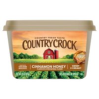 Country Crock Cinnamon Honey 35% Vegetable Oil Spread, 15 oz, 15 Ounce