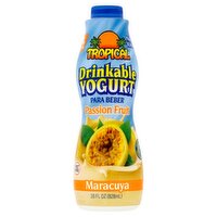 Tropical Passion Fruit Drinkable Yogurt, 28 fl oz