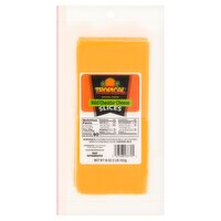 Tropical Mild Cheddar Natural Cheese Slices, 16 oz