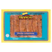 Tropical Chorizo Colombiano Cured Pork Sausage, 14 oz