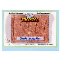 Tropical Chorizo Argentino Argentine Brand Cured Pork Sausage, 6 count, 14 oz