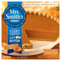 Mrs. Smith's Original Flaky Crust Pumpkin Pie, 37 oz, 37 Ounce