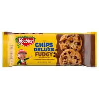 Keebler Chips Deluxe Fudgy Cookies, 9.6 oz, 9.6 Ounce