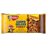 Keebler Chips Deluxe Fudgy Cookies, 11.2 oz