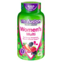 Vitafusion Gummy Vitamins Women's Multi Berry Flavors Dietary Supplement, 164 count