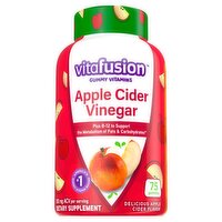 Vitafusion Apple Cider Vinegar Gummy Vitamins Dietary Supplement, 75 count