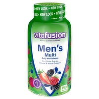 Vitafusion Men's Multi Natural Berry Flavors Daily Multivitamin Dietary Supplement, 150 count