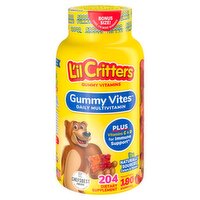 L'il Critters Gummy Vites Natural Flavors Dietary Supplement, 204 count