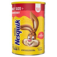 Nestlé Nesquik Strawberry Powder Family Size, 35.5 oz