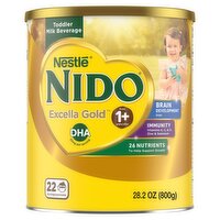 Nido Excella Gold Toddler Milk Beverage, from 1+ years, 28.2 oz