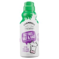 Shamrock Farms Fat Free Half & Half Milk, 32 fl oz