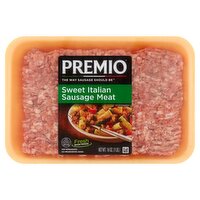 Premio Sweet Italian Sausage Meat, 16 oz, 16 Ounce