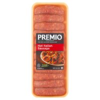Premio Hot Italian Sausage, 32 oz