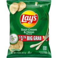 Lay's Potato Chips Sour Cream & Onion Flavored 1 1/2 Oz