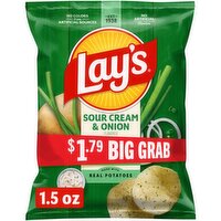 Lay's Potato Chips Sour Cream & Onion Flavored 1 1/2 Oz