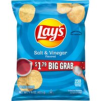 Lay's Potato Chips Salt & Vinegar Flavored 1 1/2 Oz