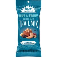 Nut Harvest Nut & Fruit Trail Mix Sweet & Salty 2 1/4 Oz