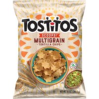 Tostitos Scoops! Tortilla Chips Multigrain 10 Oz, 10 Ounce