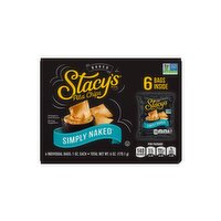 Stacy's Baked Pita Chips Simply Naked 1 Oz, 6 Count