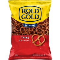 Rold Gold Thins Pretzels Original 16 Oz