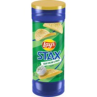 Lay's Stax Potato Crisps Sour Cream & Onion Flavored 5 1/2 Oz