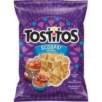 Tostitos Scoops Tortilla Chips Original 10 Oz, 10 Ounce