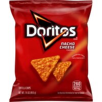 Doritos Tortilla Chips Nacho Cheese Flavored 1 3/4 Oz