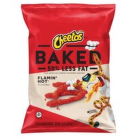 Cheetos Baked Flamin' Hot Cheese Flavored Snacks, 7 5/8 oz