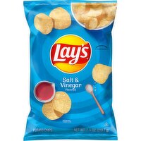 Lay's Potato Chips Salt & Vinegar Flavored 7 3/4 Oz