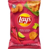 Lay's Potato Chips Chile Limon Flavored 7 3/4 Oz