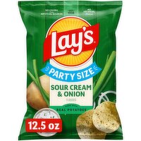Lay's Potato Chips Sour Cream & Onion Flavored 12 1/2 Oz