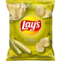 Lay's Potato Chips Dill Pickle Flavored 2 5/8 Oz