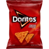 Doritos Tortilla Chips Nacho Cheese Flavored 2 3/4 Oz